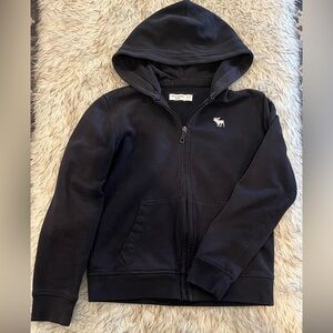 Abercrombie Kids Full zip hoodie - Black - 11/12